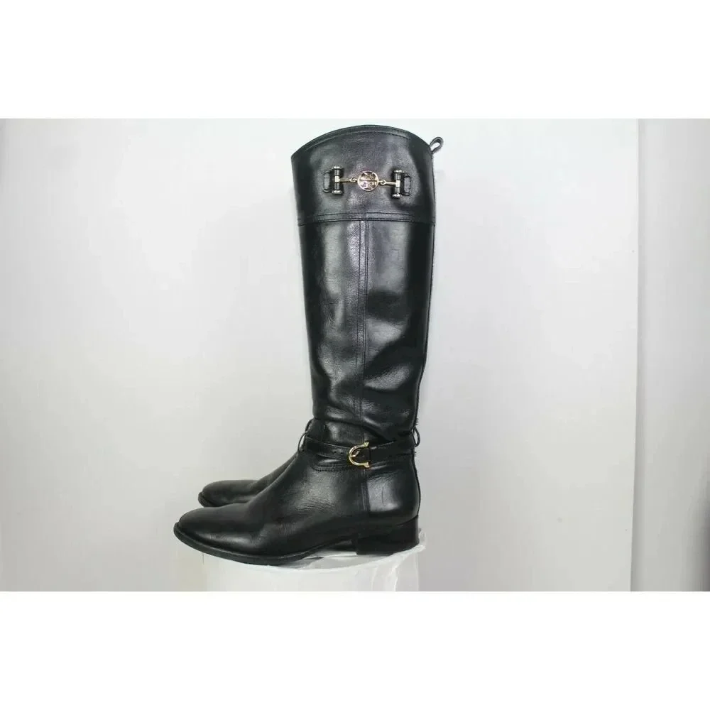 ladies TORY BURCH Knee high leather Boots size 9.5M